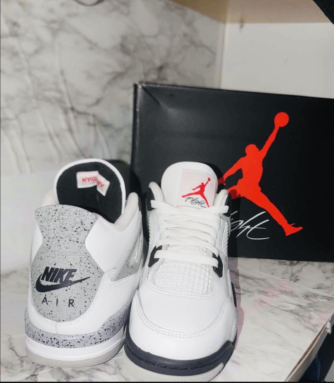 Jordan Brand Jordan 4 white cement Size US 6 / EU 39 - 8 Thumbnail