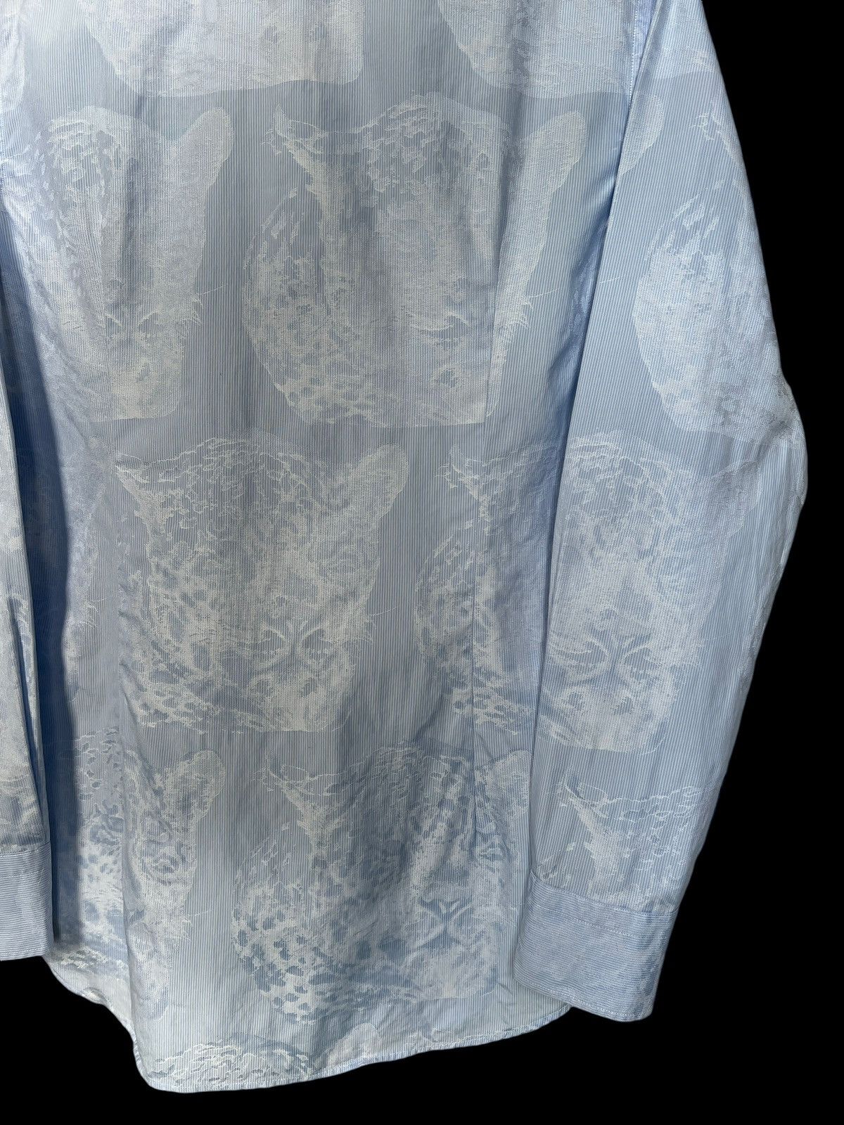 Etro Etro 🇮🇹 Leopard Motif Button Up Shirt Size US M / EU 48-50 / 2 - 9 Thumbnail