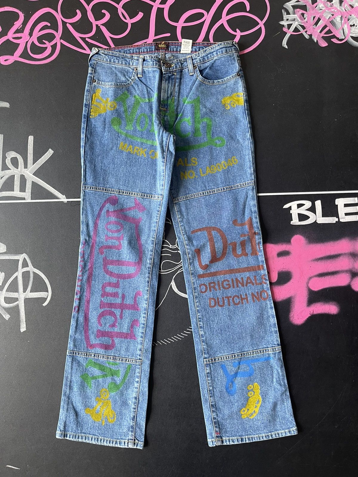 image of Y2K Vintage Von Dutch Denim, Women's (Size 30)