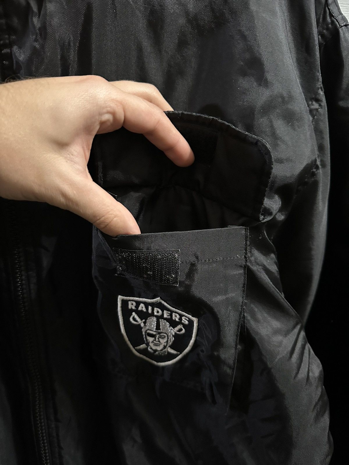 NFL Rare Vintage Jacket Raiders Oakland Made in Korea. Size US L / EU 52-54 / 3 - 8 Thumbnail