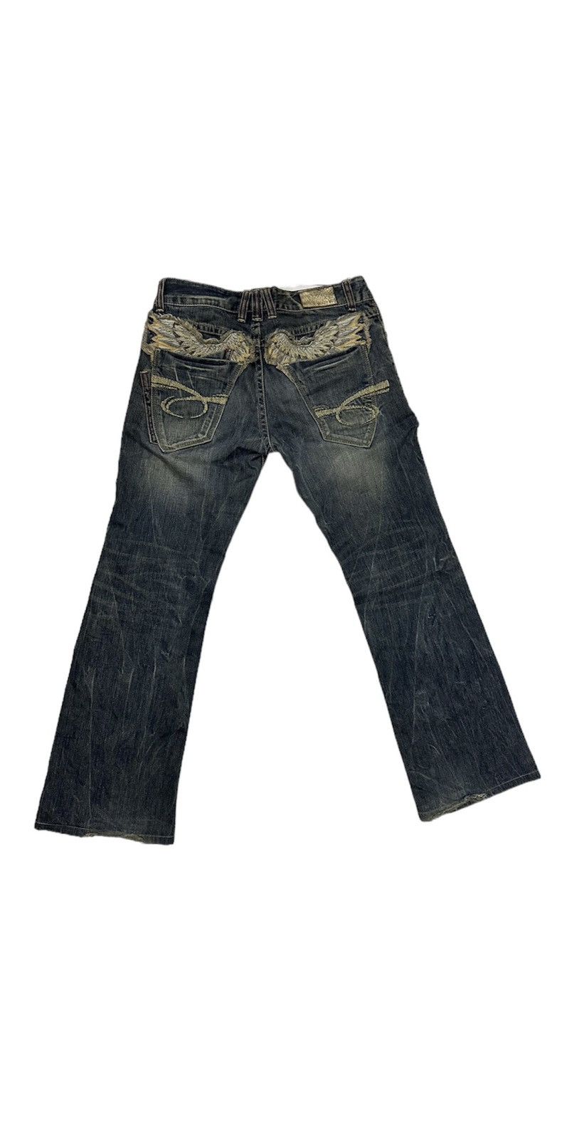 image of Distressed Denim x Vintage VTG Distress Red Pepper Japan & Co Jeans in Faded Blue, Men's (Size 31)