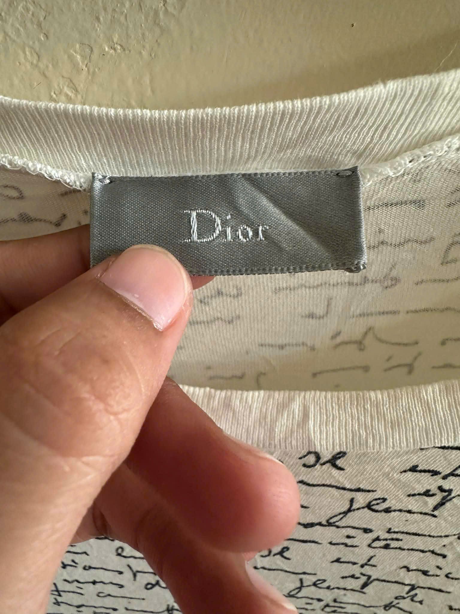 Dior T SHIRT DIOR Size US XL / EU 56 / 4 - 6 Thumbnail