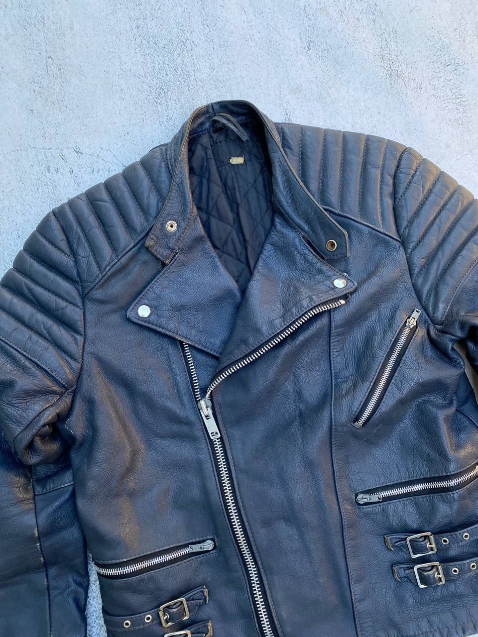 Other Leather Faded Avant Garde brown Rick Owens style Jacket Size US M / EU 48-50 / 2 - 9 Thumbnail