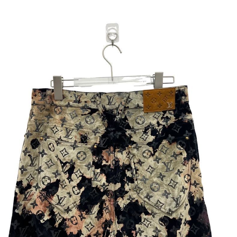 Louis Vuitton Louis Vuitton Louis Vuitton Fire Pattern Denim Pants-2506 Size US 28 / EU 44 - 5 Thumbnail