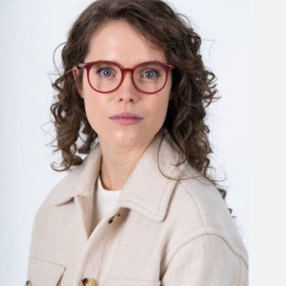 Chloe 🕶️ New Chloe CH0006O 006 Eyeglasses - Blue Frame 52mm Size ONE SIZE - 3 Thumbnail