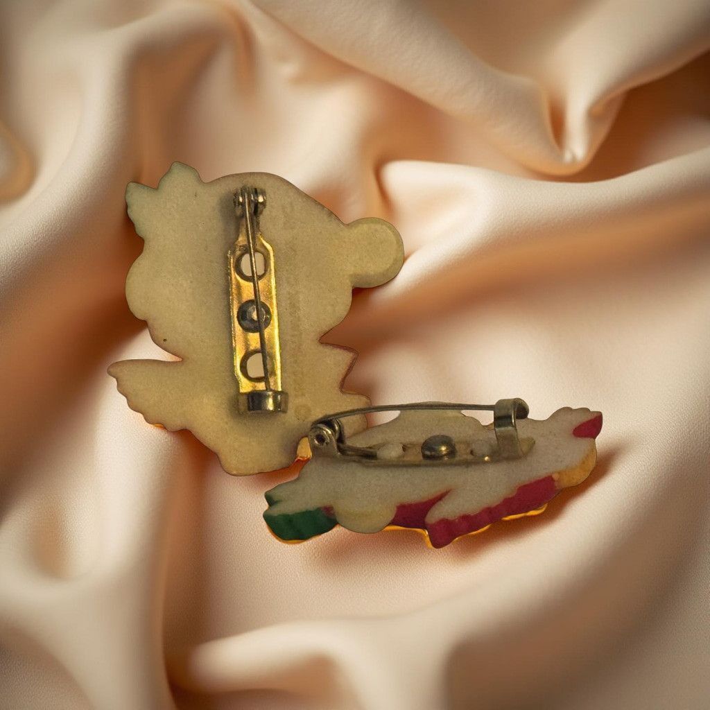 Other Vintage 1982 Hallmark Cardinal Bird Pins – Set of 2 Size ONE SIZE - 3 Thumbnail