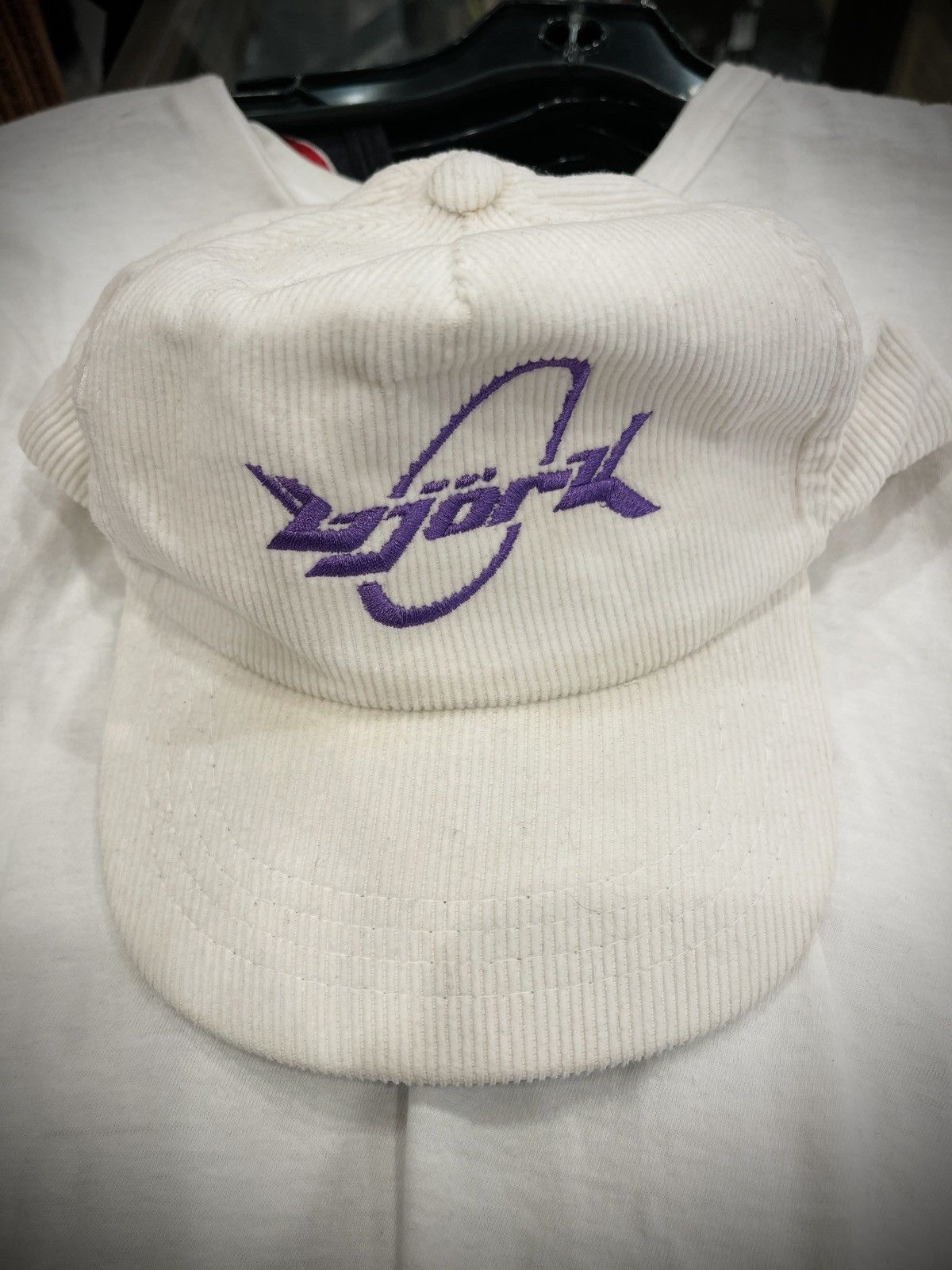 90s 当時物 bjork キャップ Bjork Space Age 90s Vintage Tour Promo Washed Snapback Cap