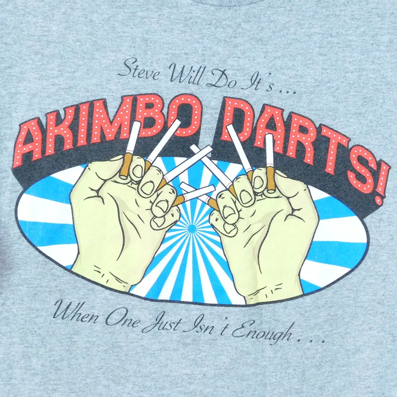 Full Send Full Send Steve Will Do It Akimbo Darts T Shirt Size L Size US L / EU 52-54 / 3 - 2 Thumbnail