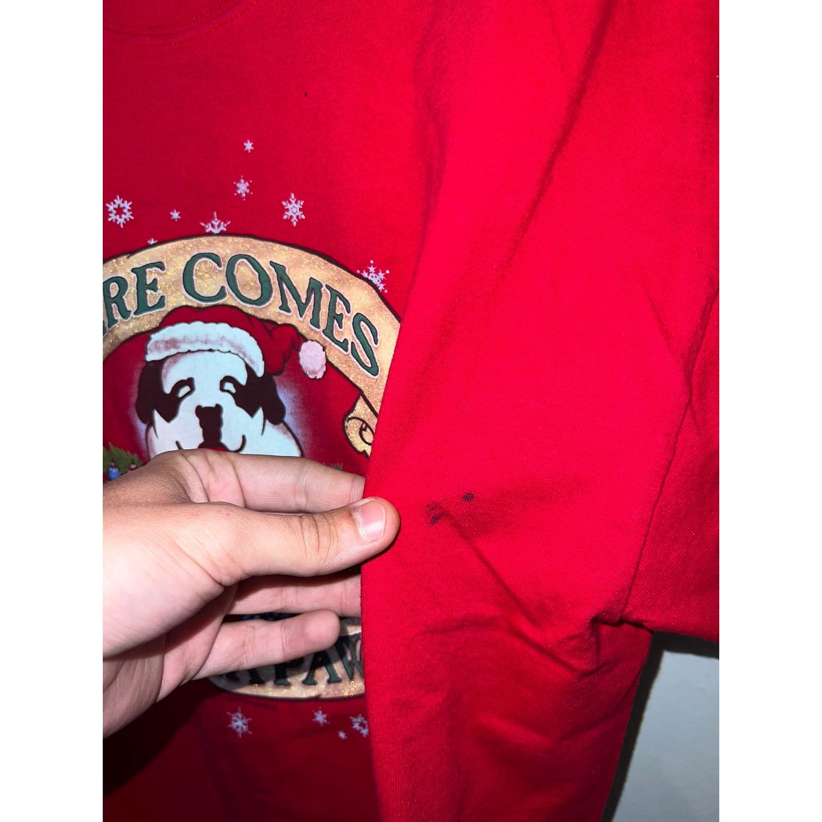 Big Dogs Vintage Big Dogs Christmas Shirt Here Comes Santa Tee Large Size US L / EU 52-54 / 3 - 7 Thumbnail