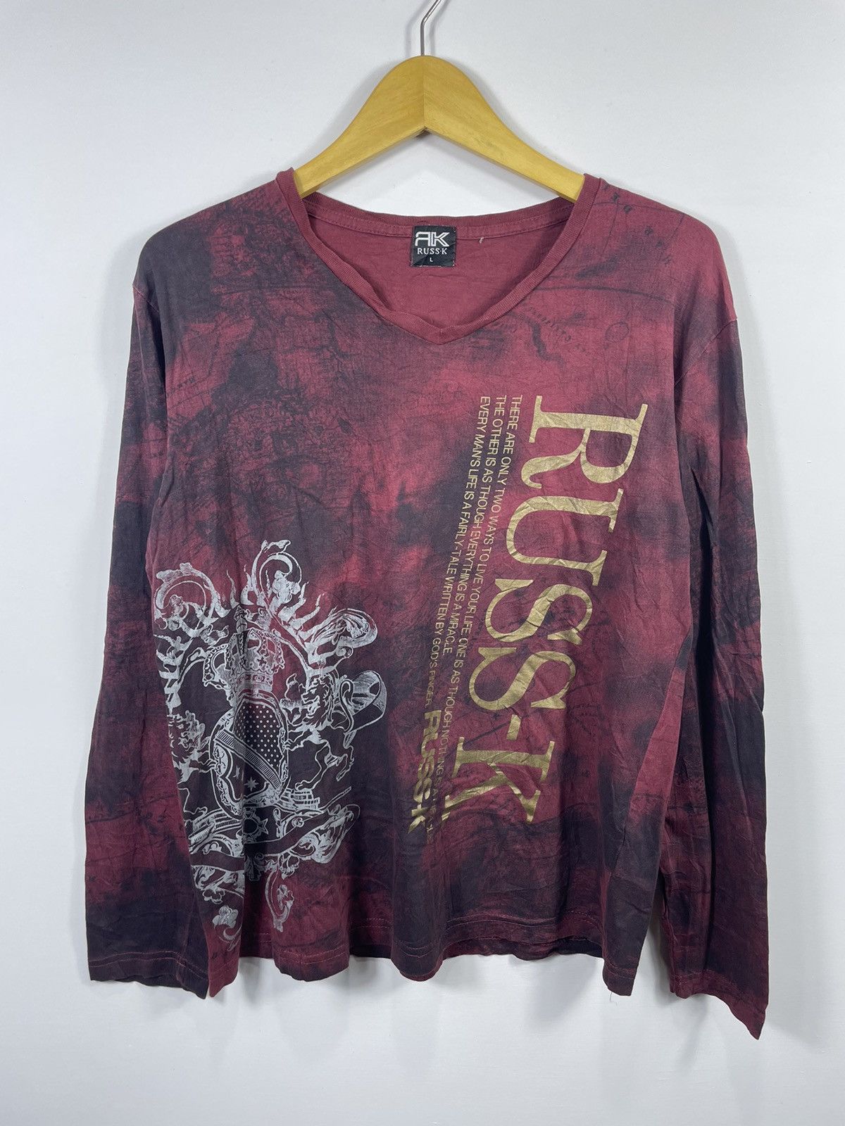 Beauty Beast × If Six Was Nine × Japanese Brand Japan Abstrak Russs punk Gothic Long Slevee Size US L / EU 52-54 / 3 - 1 Thumbnail