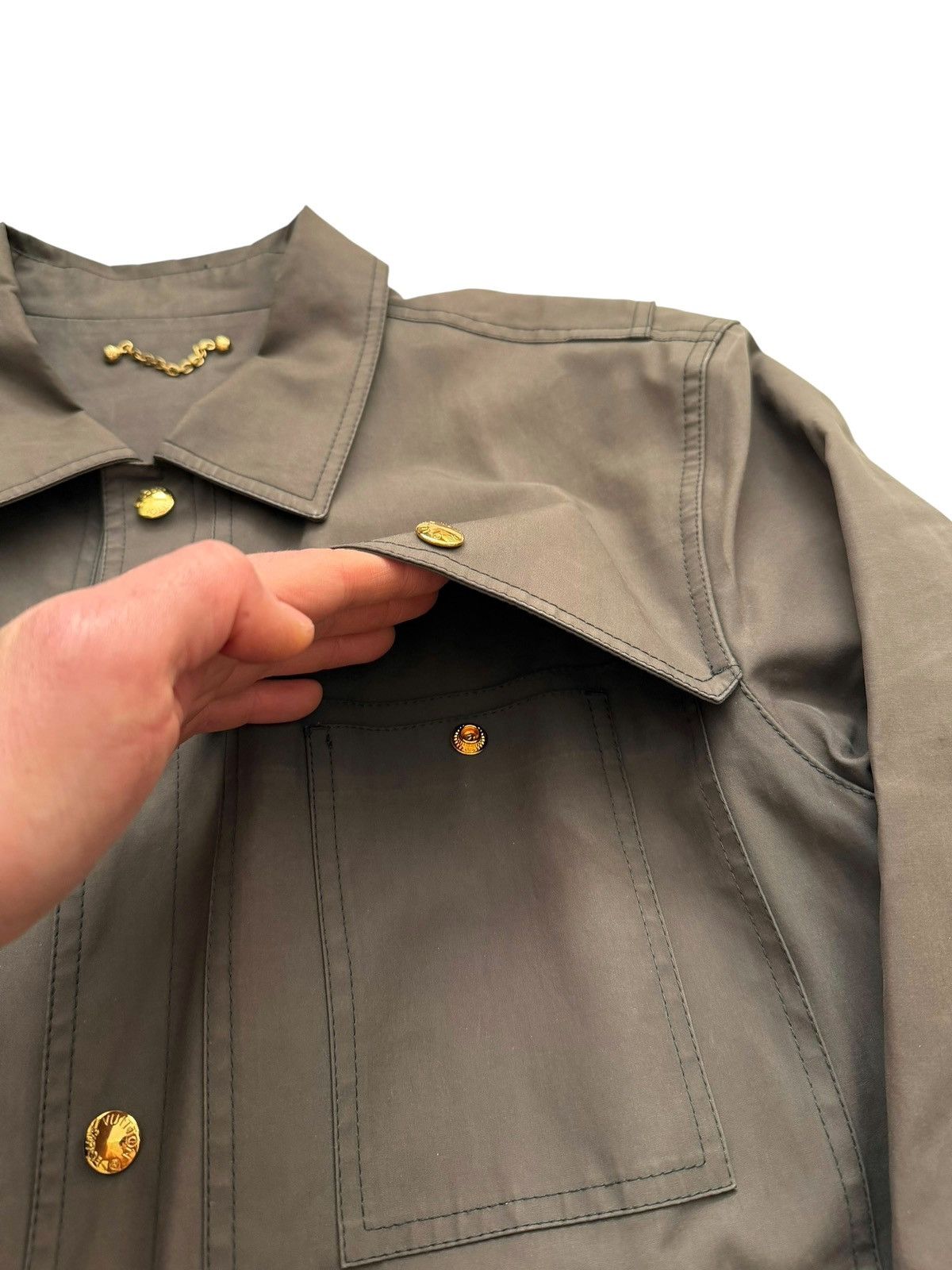 Louis Vuitton City Waxed Hunter Hunting Work Jacket Size US L / EU 52-54 / 3 - 7 Thumbnail