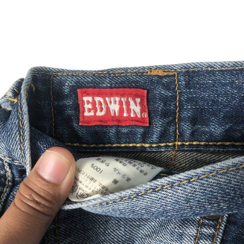 Edwin Vintage Edwin 505 Selvage Denim Size US 30 / EU 46 - 9 Thumbnail