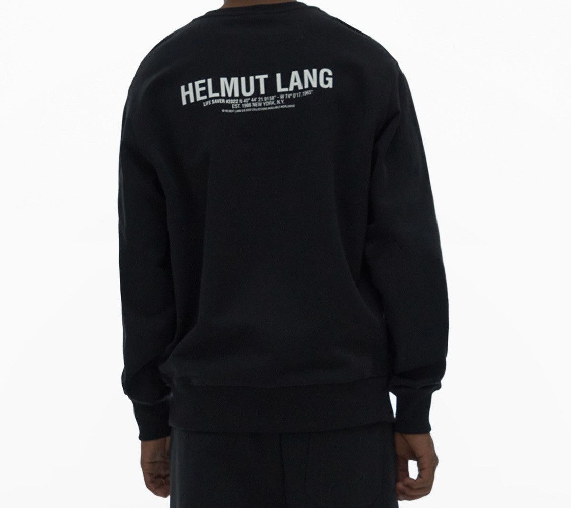 Helmut Lang Helmut Lang Cross Crewneck Size Small Size US M / EU 48-50 / 2 - 4 Thumbnail