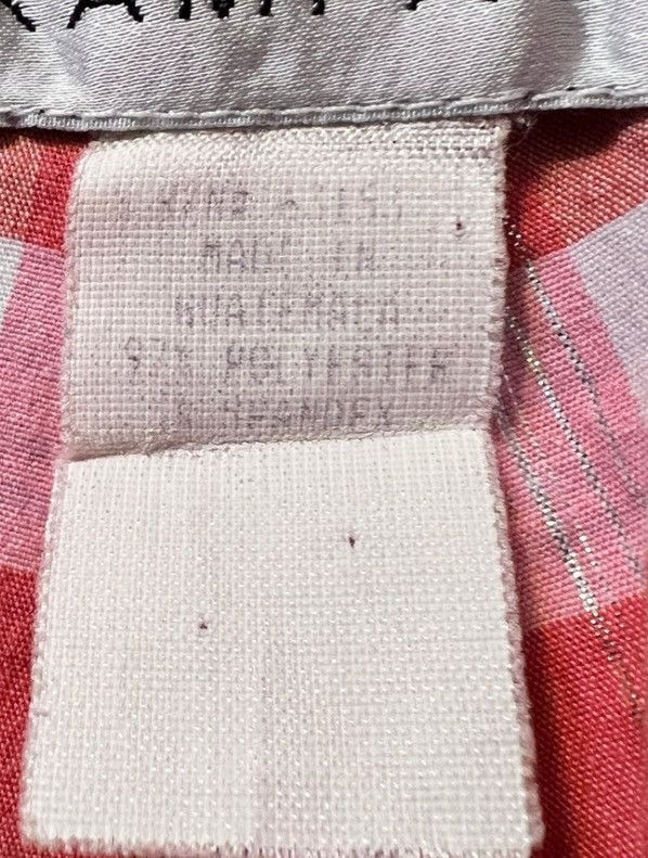 Other VTG Rampage Pink Gingham Plaid Checkered Trousers – Size 3 Size 26" / US 2 / IT 38 - 5 Thumbnail
