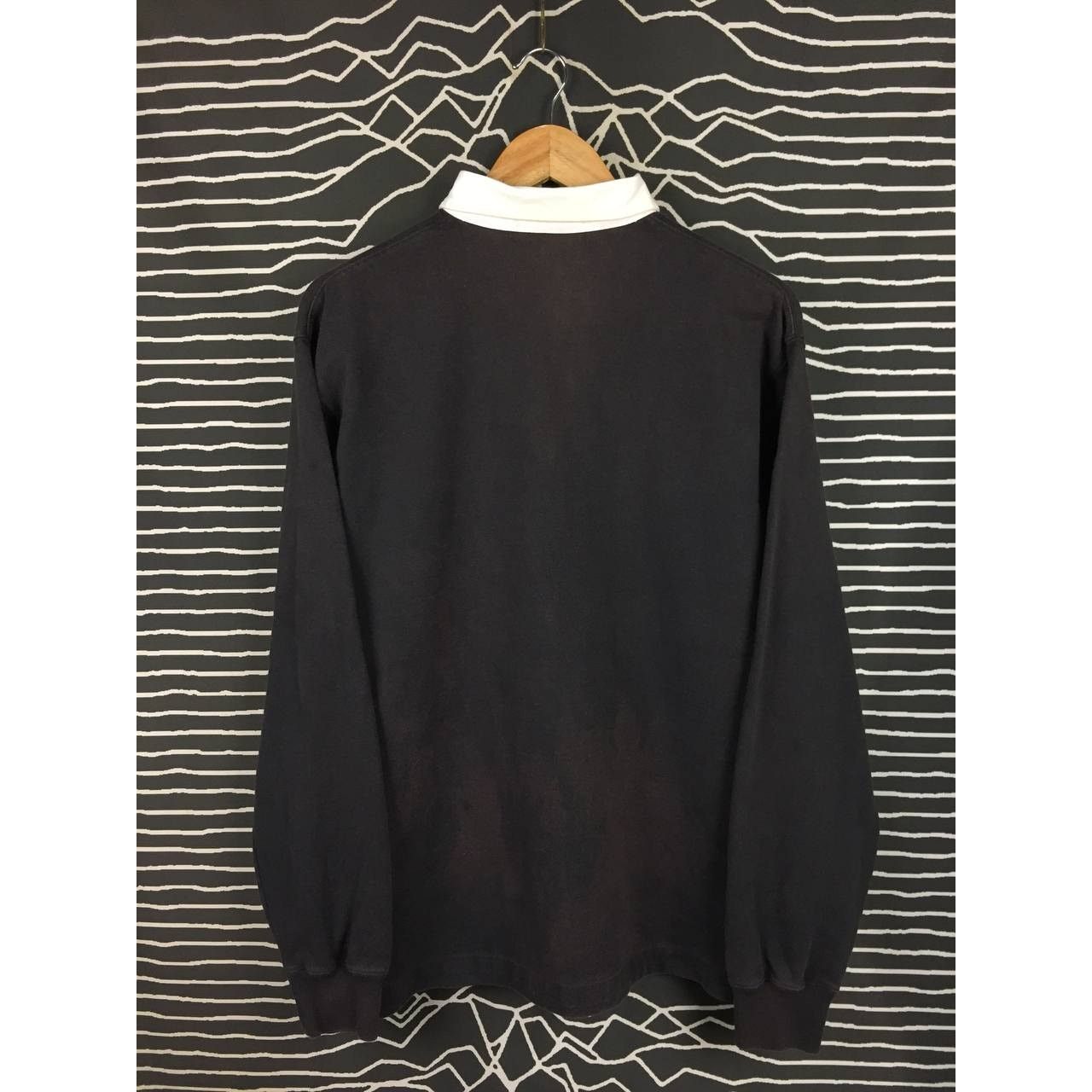Polo Ralph Lauren Vtg Polo Ralph Lauren Small Logo Longsleeve Rugby Polo Tee Size US M / EU 48-50 / 2 - 9 Thumbnail