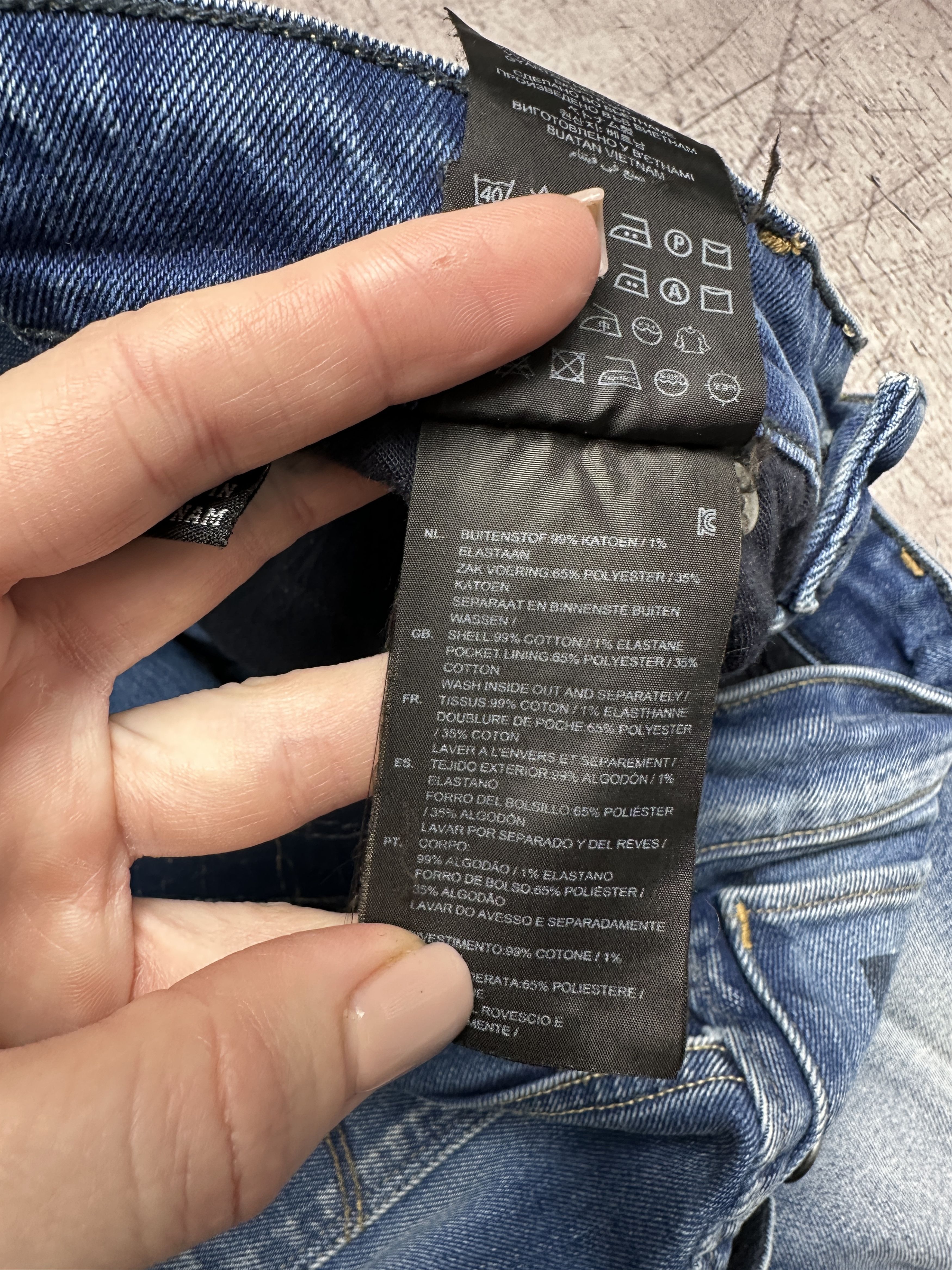 G-Star G Star Raw Mens Arc 3D Slim Denim Pants Jeans Size US 32 / EU 48 - 4 Thumbnail