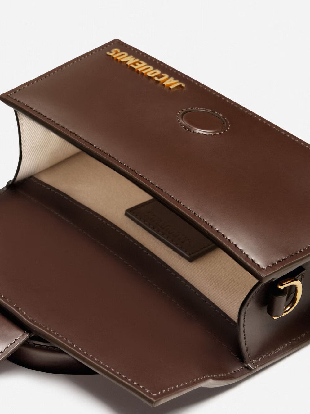 Jacquemus o1la1rc1a0925 Size: OS / Le Bambino Bag in Brown Size ONE SIZE - 5 Thumbnail