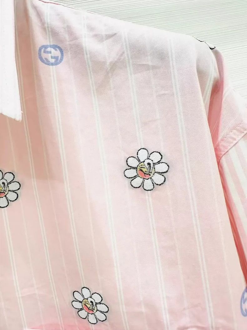 Gucci Gucci Size 36 Shirt 24 new flower logo pink shirt 2501-Next Size US XXS / EU 40 - 5 Thumbnail