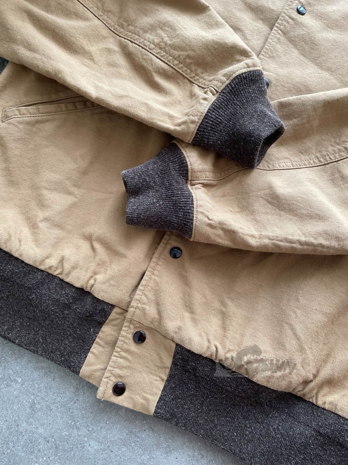 Visvim VISVIM 20AW VARSITY SB JKT Beige Size US XL / EU 56 / 4 - 6 Thumbnail