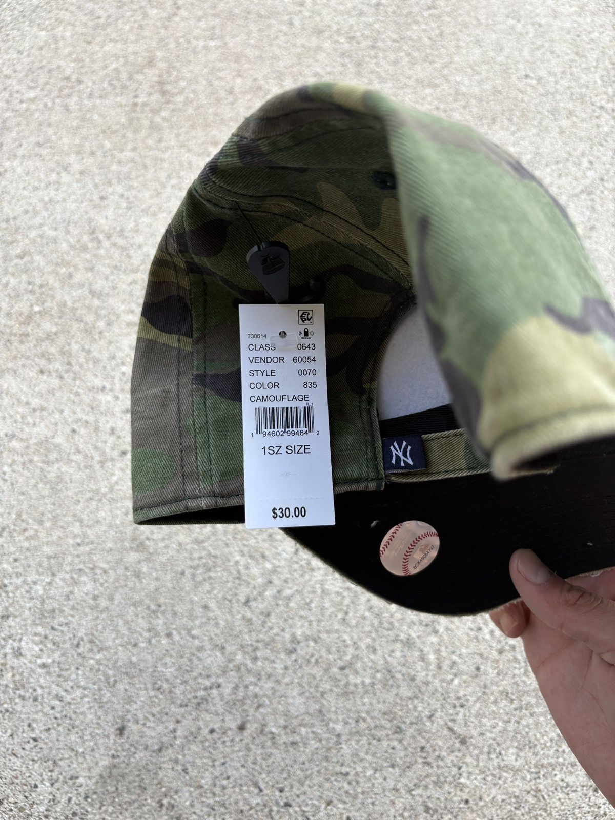 MLB × New Era × New York Yankees New Era MLB New York Yankees U.S. Woodland Camo Trucker Hat Size ONE SIZE - 8 Thumbnail