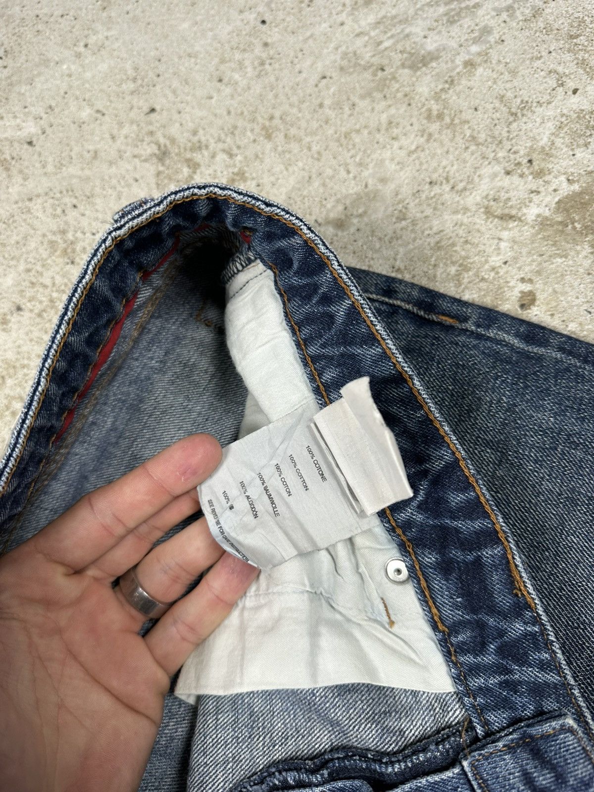 Prada Prada Straight Fit Tab Blue Denim Pants Jeans Size US 30 / EU 46 - 16 Thumbnail