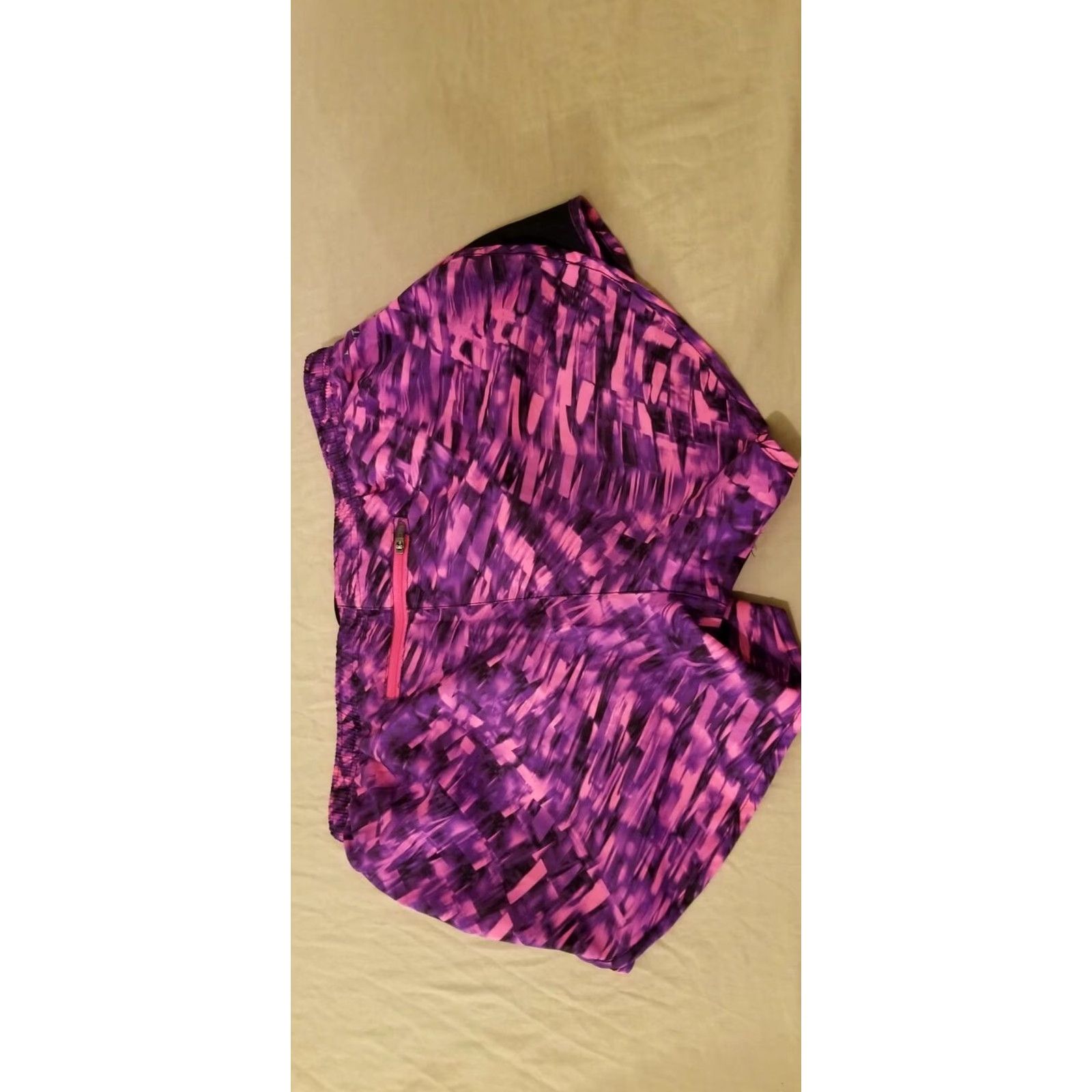 Nike Nike Shorts Womens S Small Purple Athletic Gym Workout Size 28" / US 6 / IT 42 - 4 Thumbnail