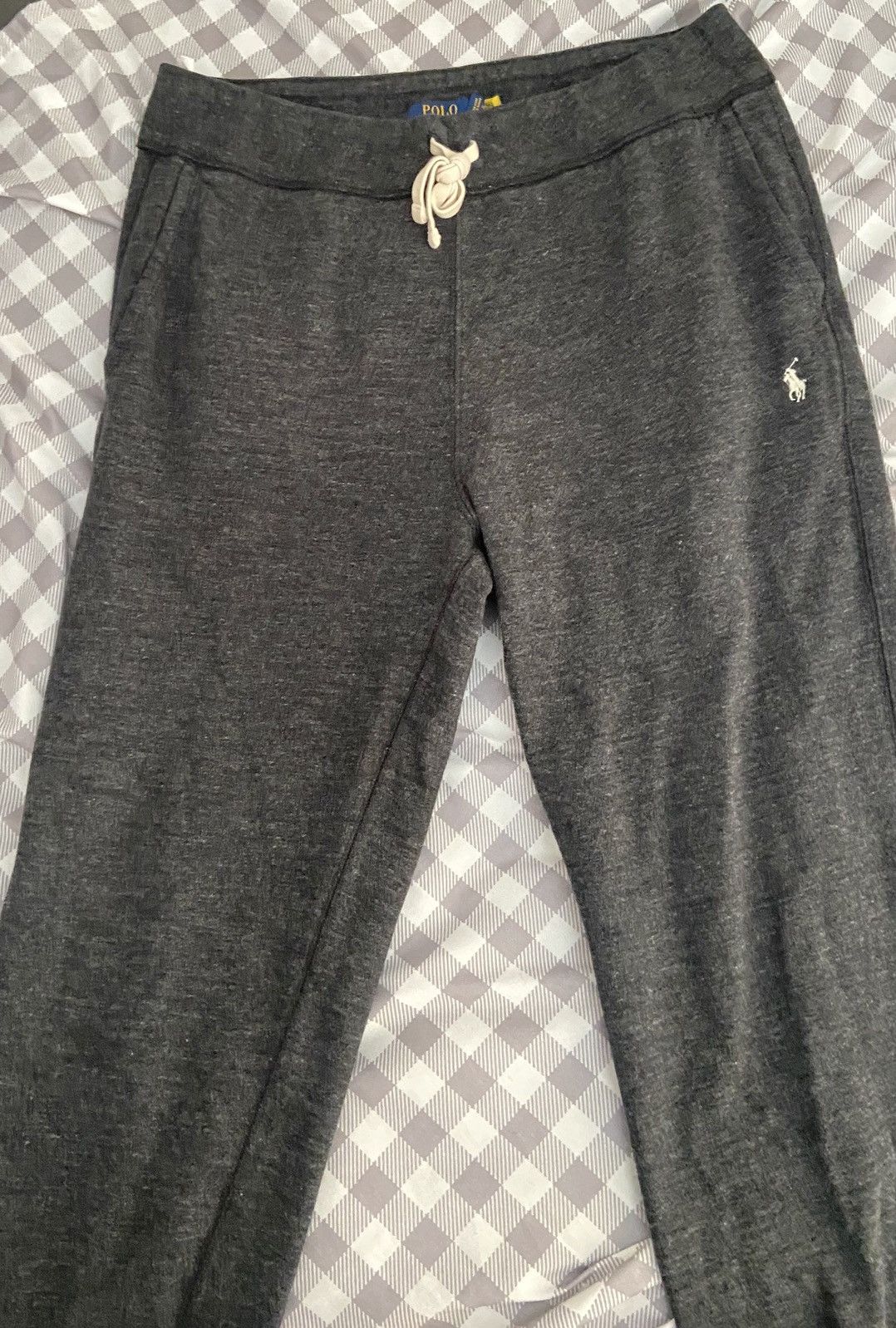 Polo Ralph Lauren Polo Ralph Lauren Dark Gray Sweaptants Size US 42 / EU 58 - 1 Thumbnail