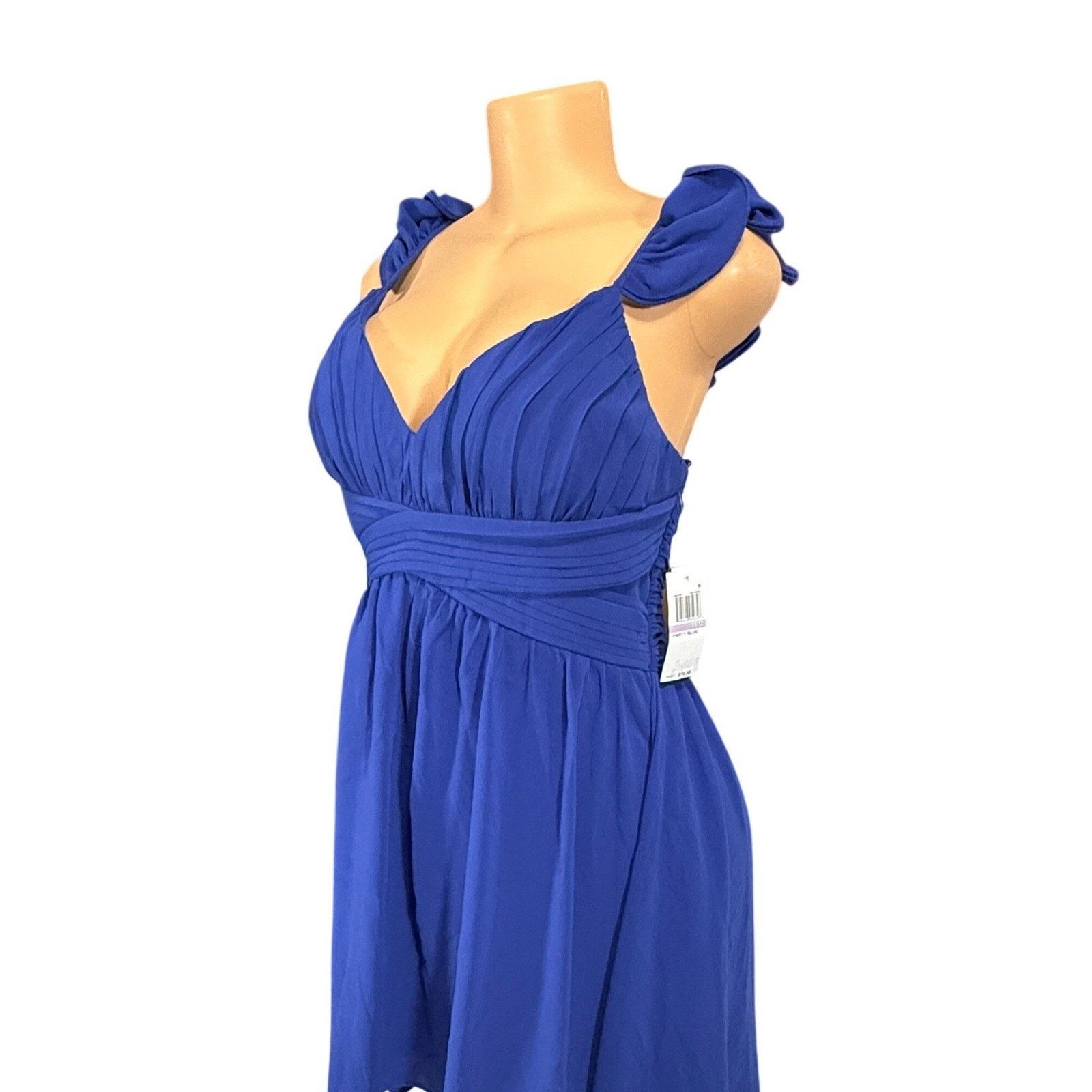 Other City Studio Women Ruffle Strap Corset Back Party Dress 11/12 Size XL / US 12-14 / IT 48-50 - 4 Thumbnail