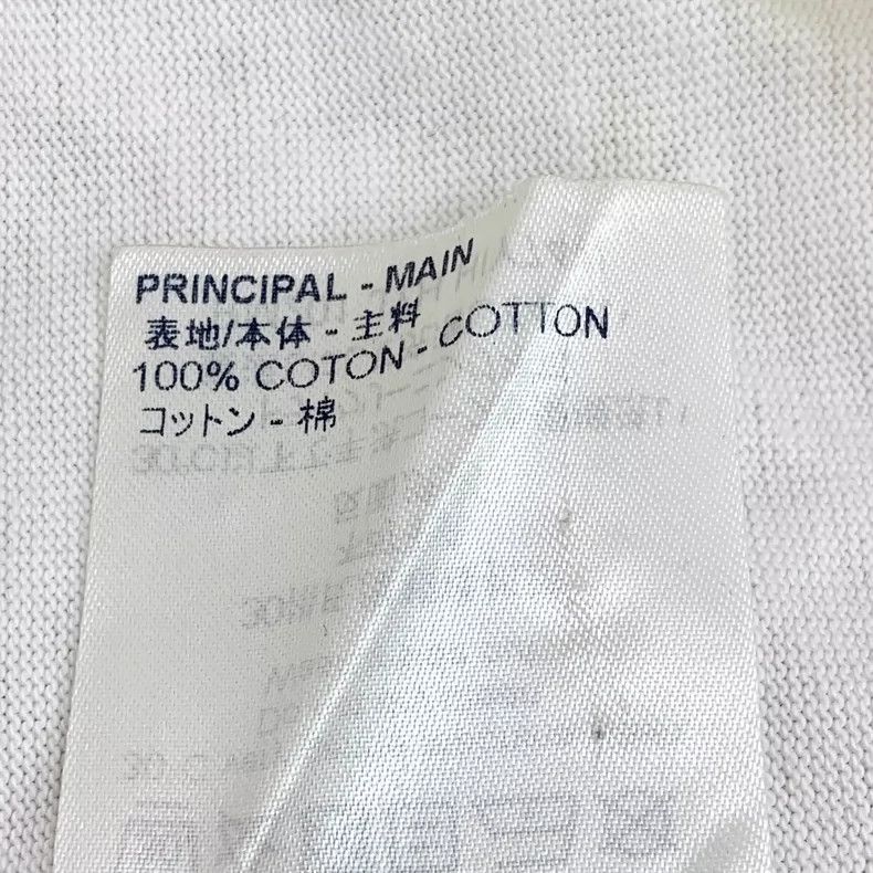 Louis Vuitton Louis Vuitton White logo embossed cotton short sleeves with Size US XS / EU 42 / 0 - 7 Thumbnail