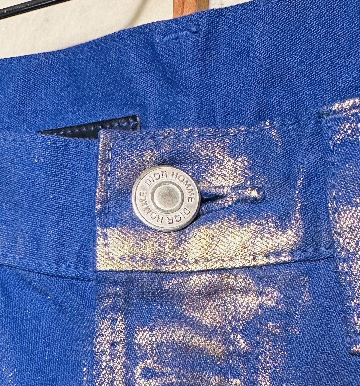 Dior UNALTERED Dior Homme Luster Gold SS09 ‘Planisphere’ Denim Size US 28 / EU 44 - 3 Thumbnail