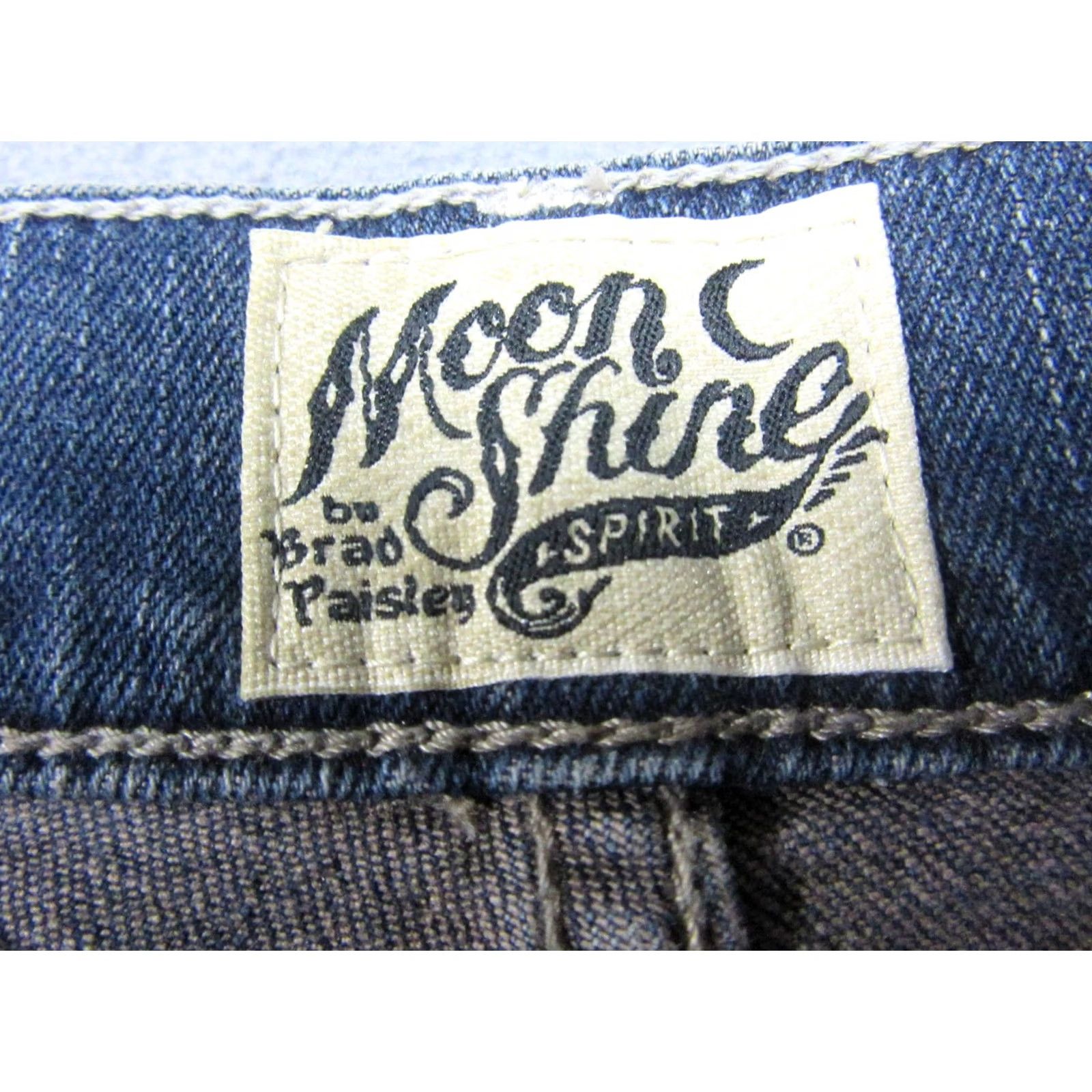 Vintage Moon Shine Spirit Jeans Mens 38x32 Blue Skinny Stretch Denim Pants New Size US 38 / EU 54 - 7 Thumbnail