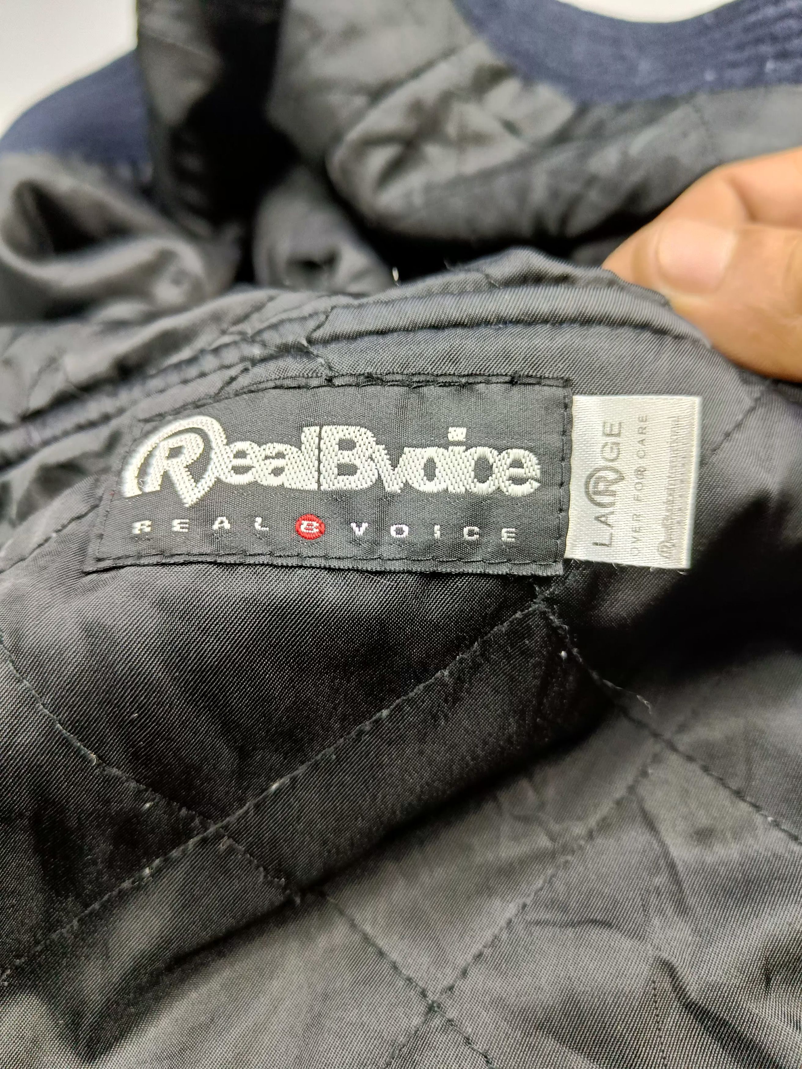 Japanese Brand Hype🔥RealBvoice Wool Zipper Hoodie Jacket Size US L / EU 52-54 / 3 - 16 Thumbnail
