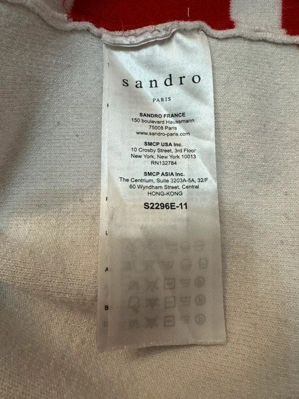 Sandro Sandro Paris V-neck Sweater Viscose size 1 L Size L / US 10 / IT 46 - 8 Thumbnail
