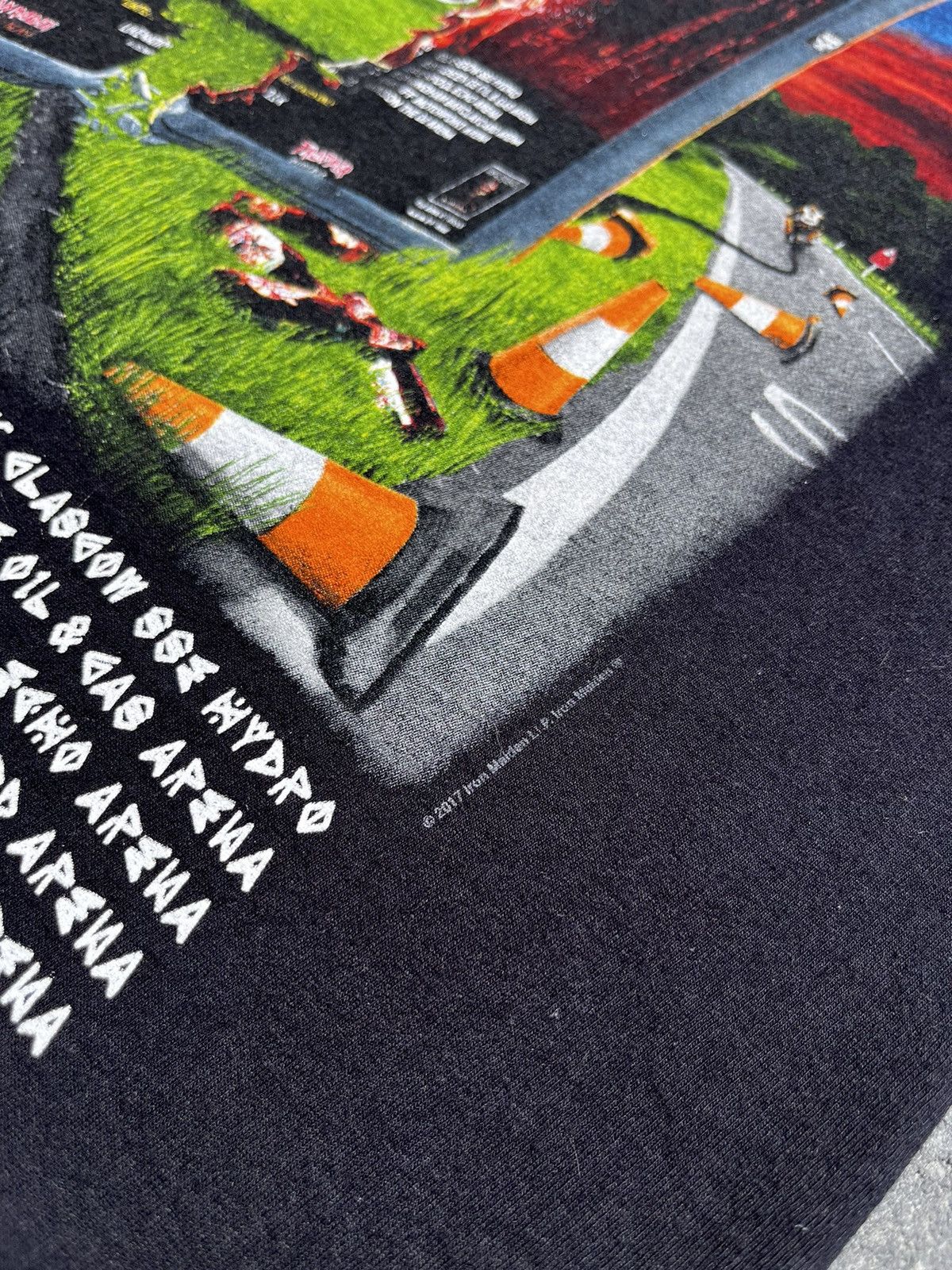 Band Tees × Iron Maiden 🎸 IRON MAIDEN THE BOOK OF SOULS BRITISH AND IRISH TOUR 2017 Size US M / EU 48-50 / 2 - 12 Thumbnail