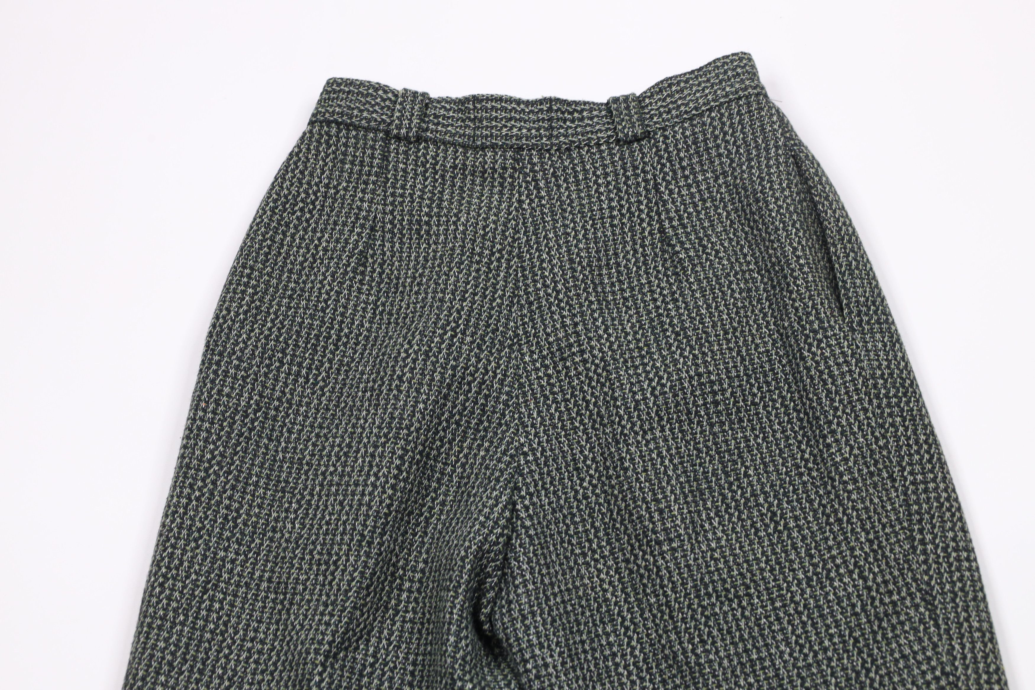 Vintage Vintage 90s Streetwear Blend High Waist Chino Pants Green Size 27" / US 4 / IT 40 - 10 Thumbnail