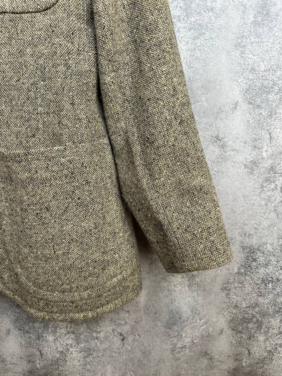 Yves Saint Laurent Yves Saint Laurent Rive Gauche 70s Wool Tweed Blazer Jacket Size M / US 6-8 / IT 42-44 - 8 Thumbnail