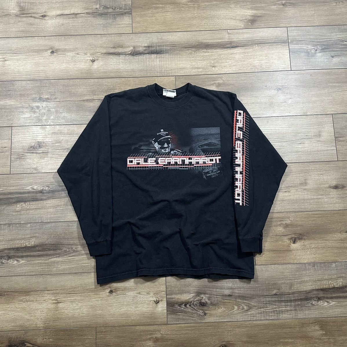Winners Circle Vintage 90s NASCAR Dale Earnhardt Long Sleeve Racing Shirt Size US XL / EU 56 / 4 - 1 Thumbnail