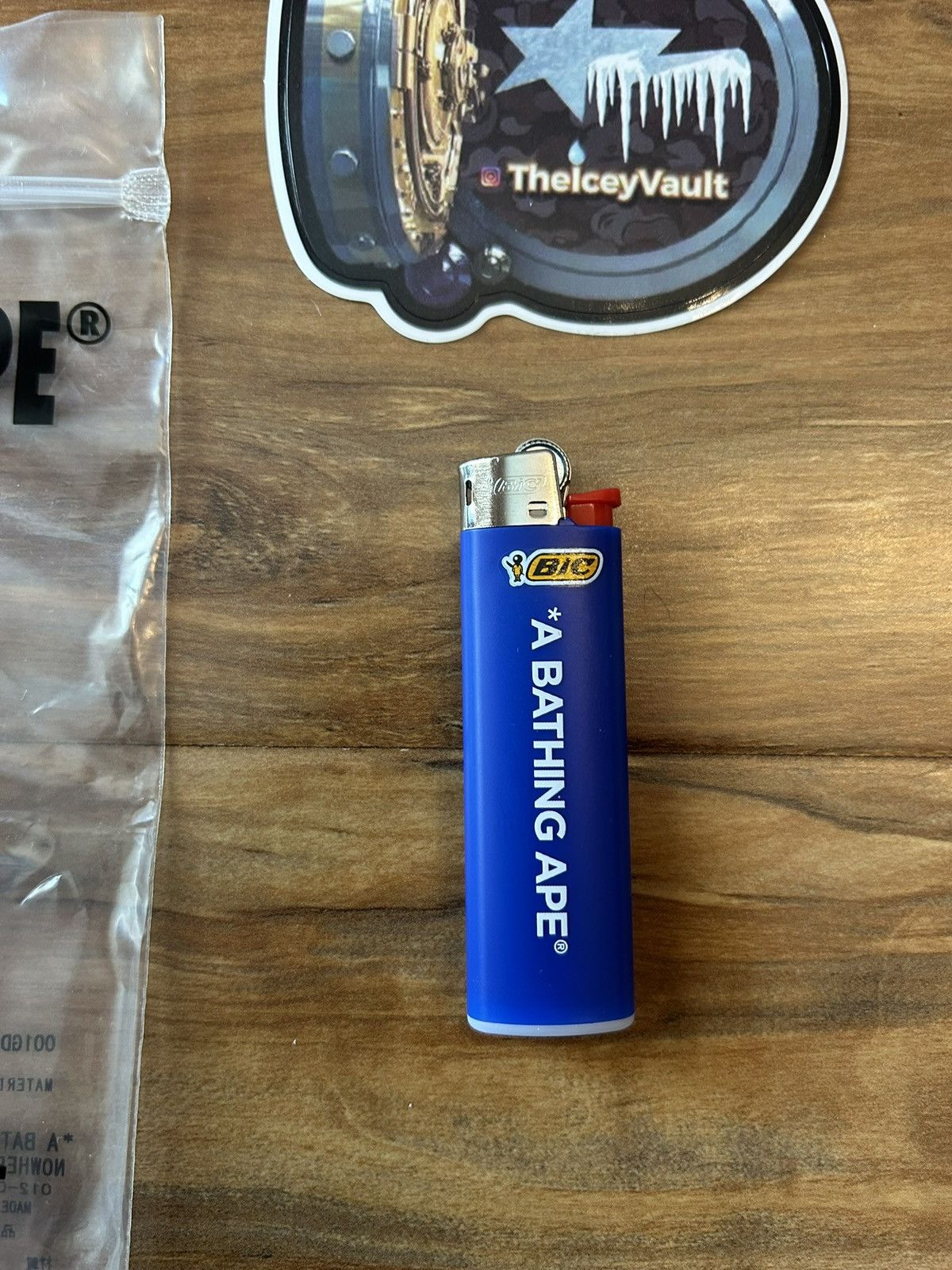 Bape NEW Bape Blue Slim Bic Lighter Size ONE SIZE - 2 Thumbnail