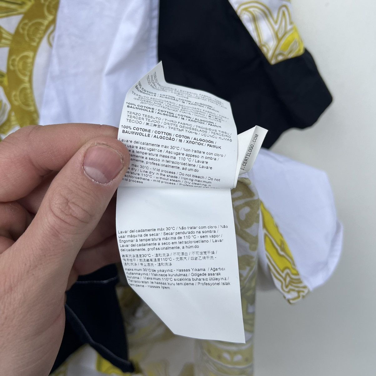 Versace Versace shirt Size US S / EU 44-46 / 1 - 7 Thumbnail