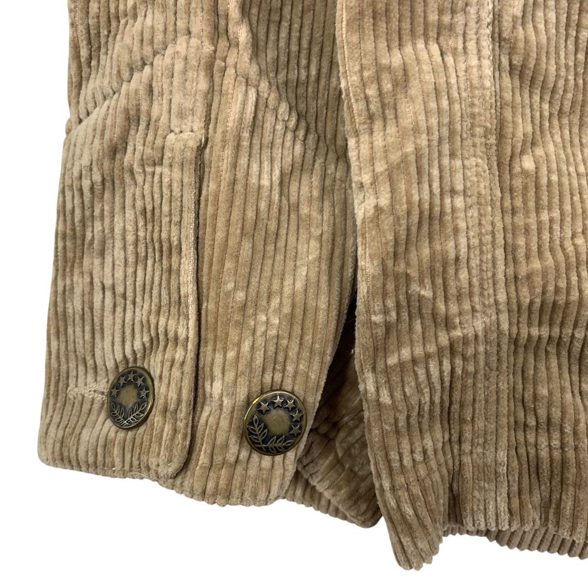Japanese Brand BETTY’S BLUE Shinji Abe Japanese Brand Corduroy Coat Jacket Size US S / EU 44-46 / 1 - 8 Thumbnail