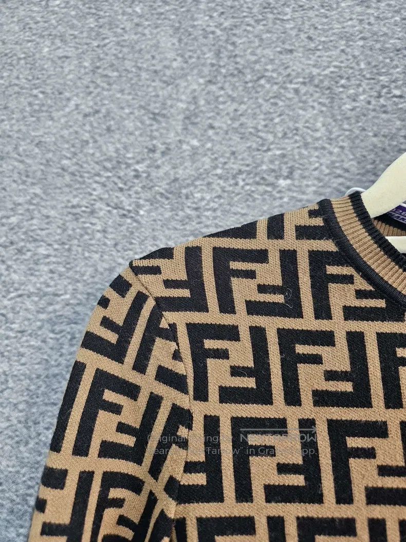 Fendi Fendi Classic all-over print knit Size XXS / US 00 / IT 34 - 3 Thumbnail