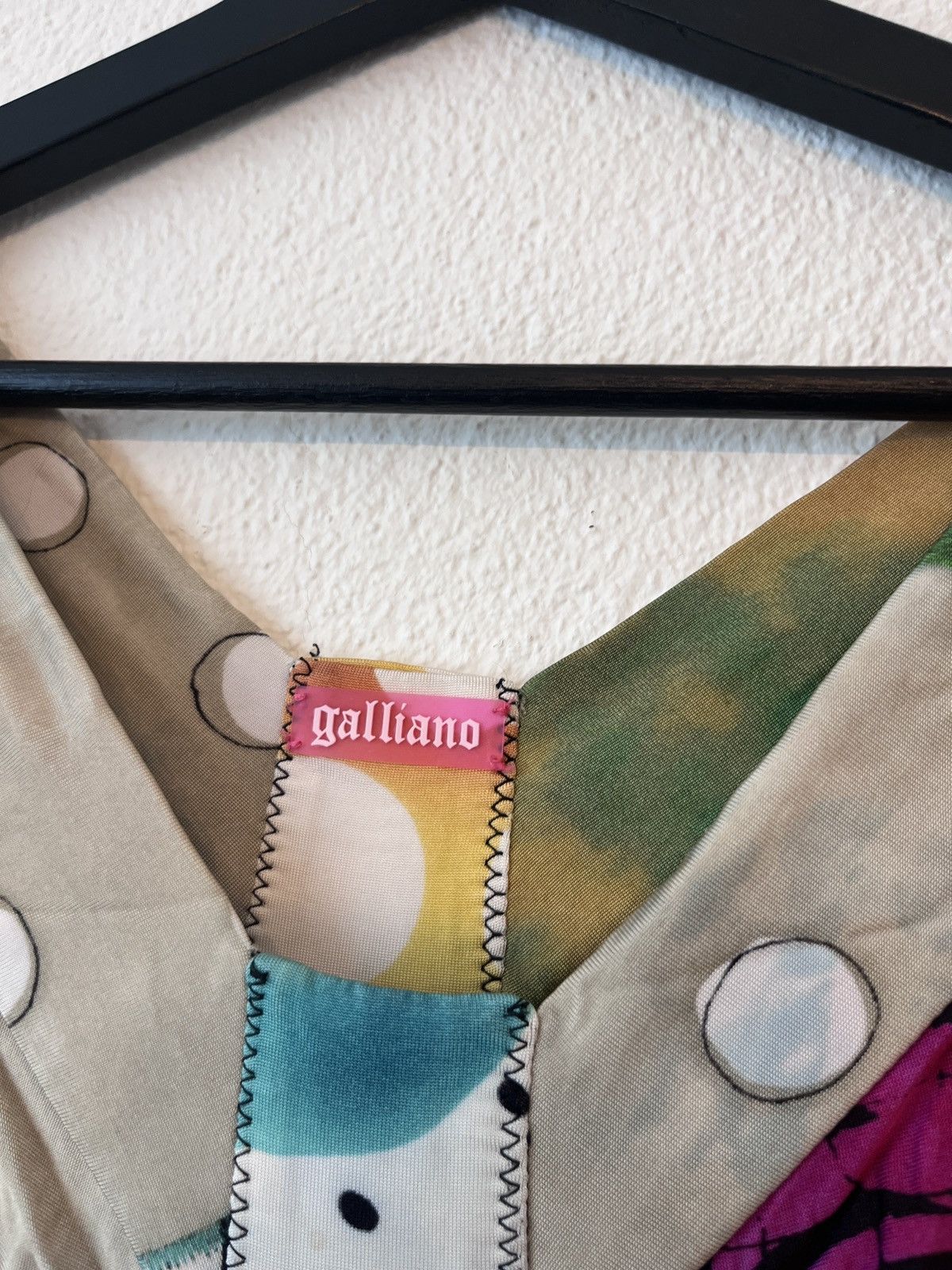 John Galliano Designer Archival Galliano Sleeveless Midi Dress Size S Size S / US 4 / IT 40 - 9 Thumbnail