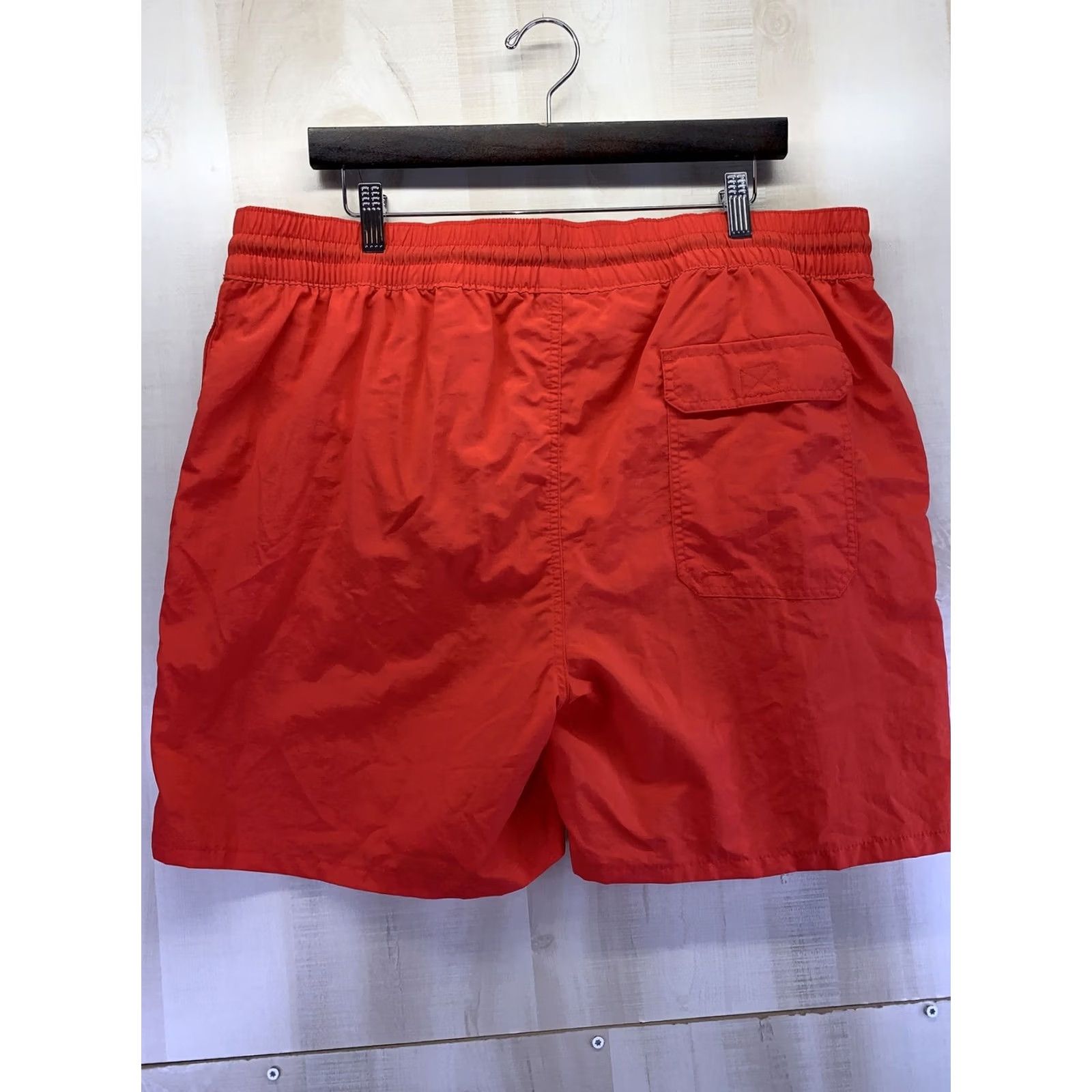 Merona Merona Board Shorts Mens Red 18” Outseam XL Above The Knee NWT-7068 Size US 36 / EU 52 - 7 Thumbnail