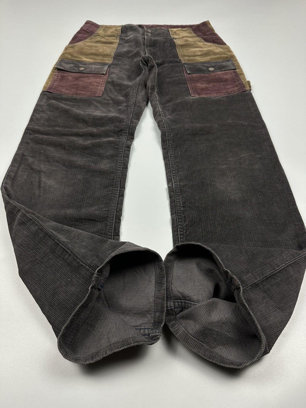 If Six Was Nine × Japanese Brand Vintage Studio Oribe Multi Colour Curdoroy Bush Pants Size US 30 / EU 46 - 7 Thumbnail