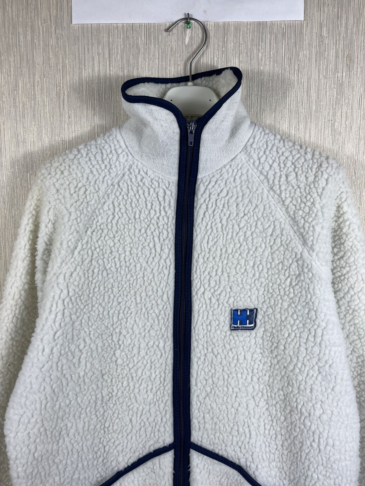 Helly Hansen × Vintage Vintage Helly Hansen fleece sherpa retro jacket zip hoodie Size US M / EU 48-50 / 2 - 4 Thumbnail