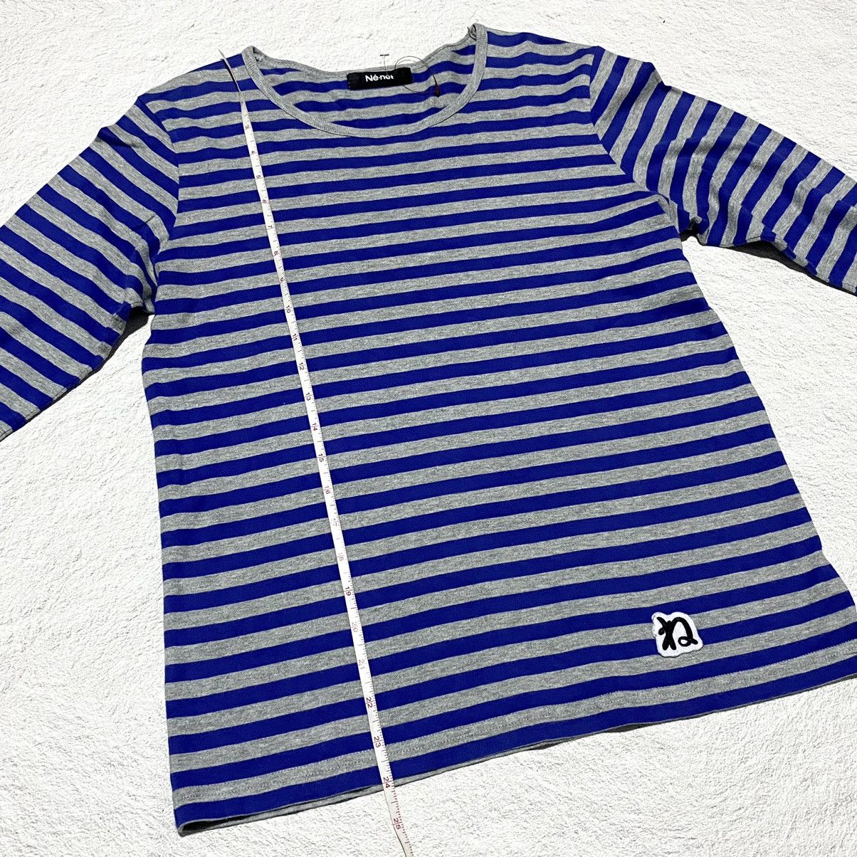 Issey Miyake 🔥SALE🔥 Iseey Miyake ne-net stripe longsleeve Size US M / EU 48-50 / 2 - 4 Thumbnail
