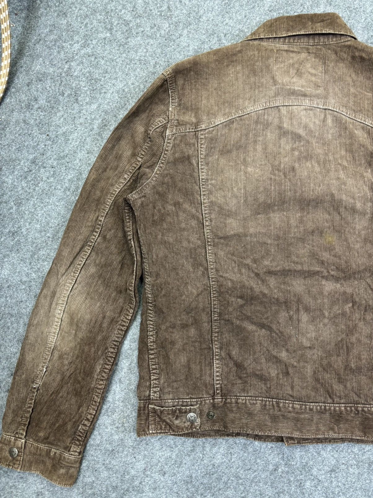 HOLLYWOOD RANCH MARKET 💥Trucker💥HRMarket Curduroy Type 3 Trucker F935 Size US M / EU 48-50 / 2 - 11 Thumbnail