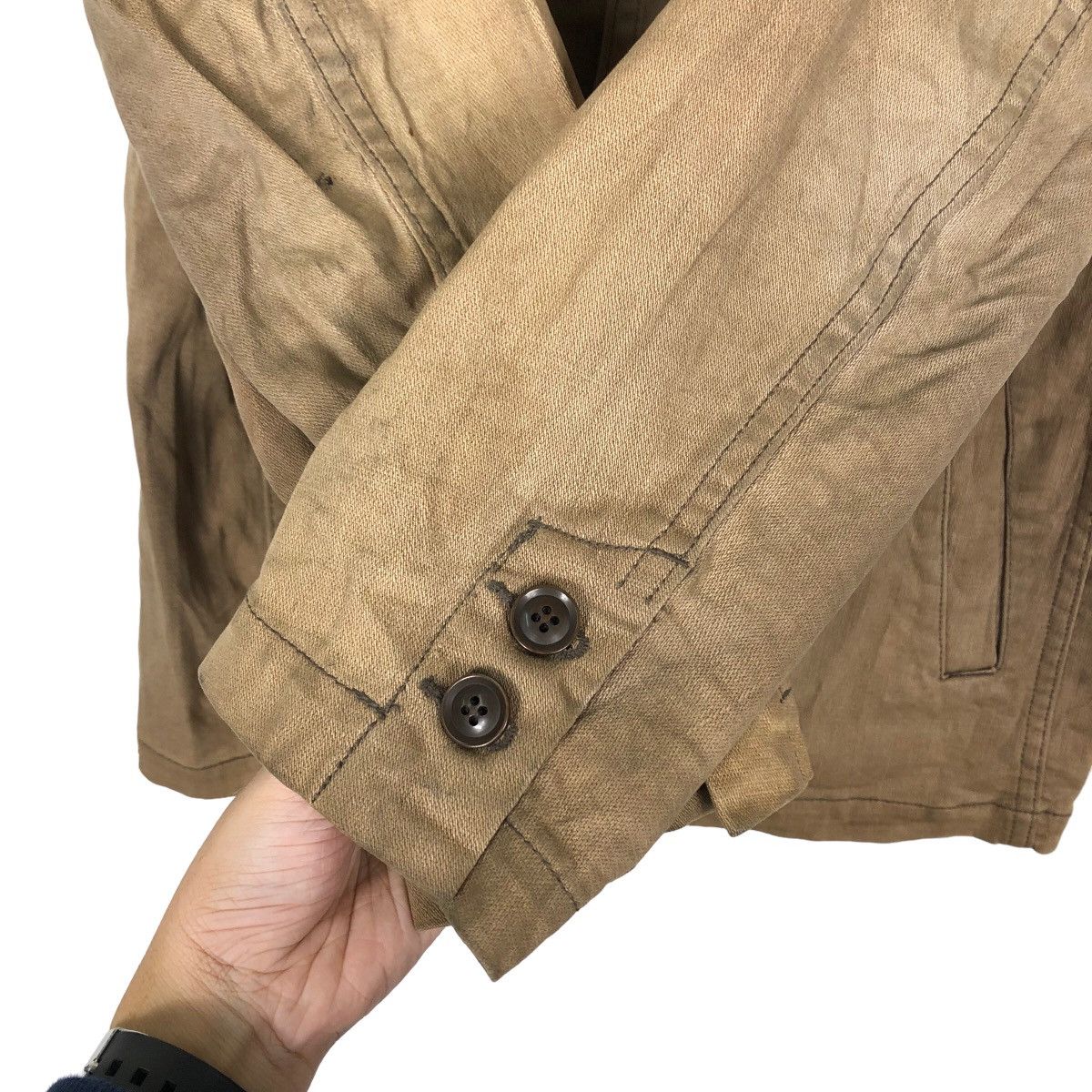 Issey Miyake 🔥Issey Miyake by Tete Homme Japan Chore Work Jacket Size US M / EU 48-50 / 2 - 12 Thumbnail