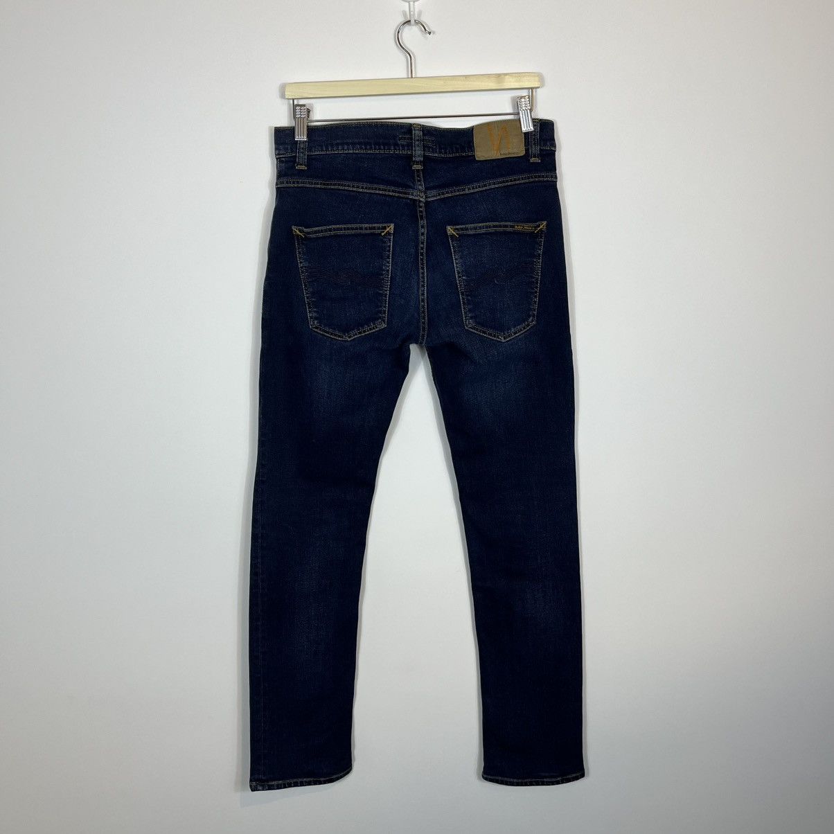 Nudie Jeans Nudie Jeans Co. Grim Tim New Ink Denim Blue Jeans Streetwear Size US 31 - 10 Thumbnail