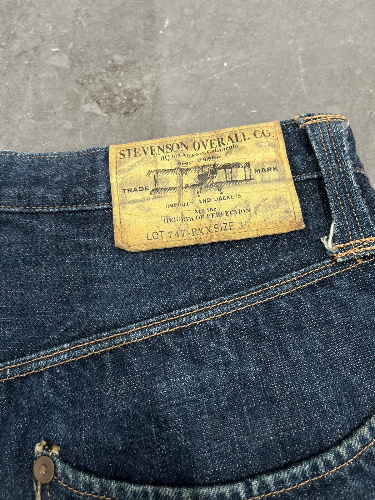 Stevenson Overall Co. Steveson overall co. Selvedge jeans Size US 30 / EU 46 - 6 Thumbnail